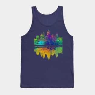 Colourful Angkor Wat Tank Top